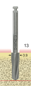 Drill Tapered M-Series 4.2x11