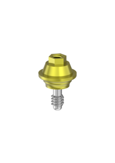 Compact Conical Abutment IP Ext Hex 3.0x1.7mm