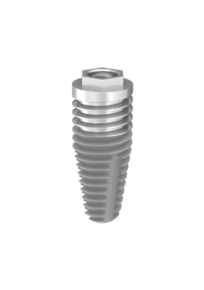 MSC Ex-Hex Tapered Implant 4.0mm x 10mm