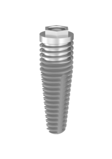 MSC Ex-Hex Tapered Implant 4.0mm x 15mm
