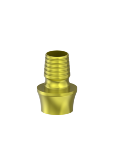 Ext Hex Abutment Base Ti 4.0, 3mm Collar Non-Engaging