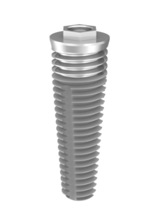 MSC Ex-Hex Tapered Implant 5mm x 15mm