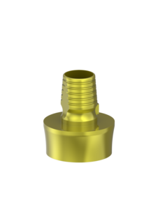 Ext Hex Abutment Base Ti 6.0, 3mm Collar Engaging