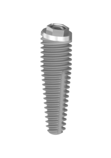 Reduced Platform Ex-Hex Tapered Co-Axis Implant 12deg 4.0mm x 13mm