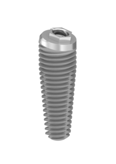 Reduced Platform Ex-Hex Tapered Co-Axis Implant 12deg 5.0mm x 13mm