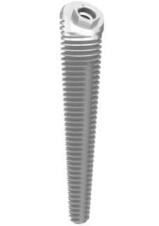 Ex-Hex MSC Tapered Co-Axis Implant 36deg 5mm x 24mm