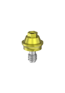 Compact Conical Abutment Z Screw 4mm x 1mm