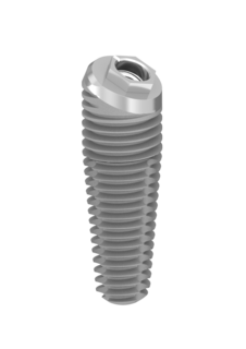 Reduced Platform Ex-Hex Tapered Co-Axis Implant 24deg 5mm x 13mm