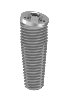 Ex-Hex Tapered Co-Axis Implant 12deg 6mm x 15mm