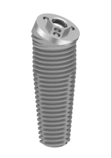 Ex-Hex Tapered Co-Axis Implant 24deg 6mm x 15mm