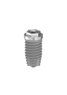 Implant ext hex 4x7 cylindrical