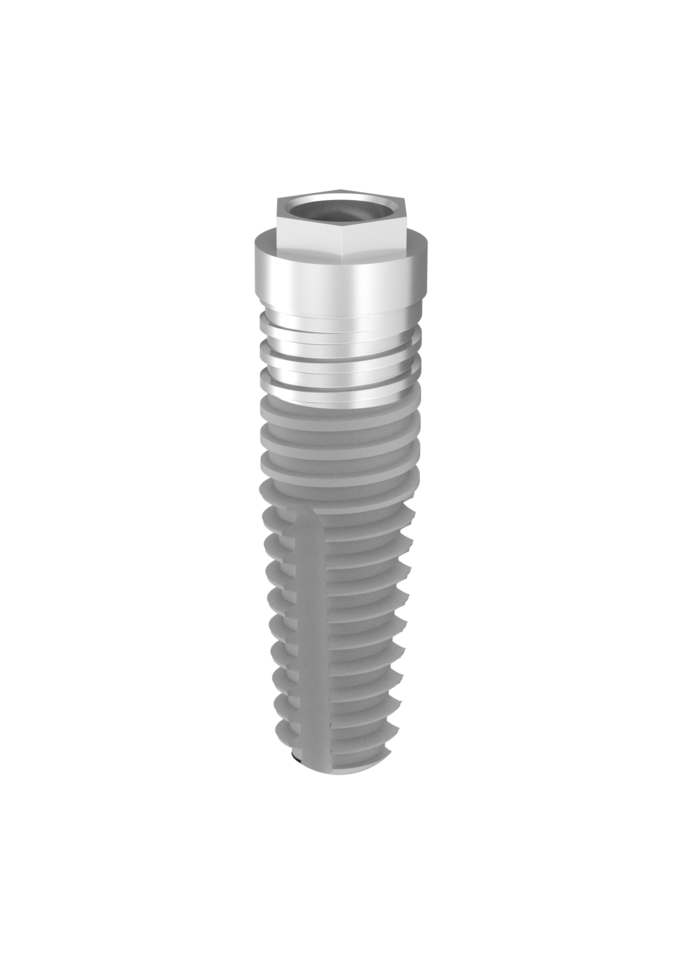 MSC Ex-Hex Tapered Implant 3.25mm x 11.5mm