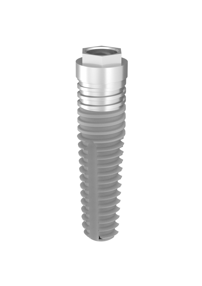 MSC Ex-Hex Tapered Implant 3.25mm x 13mm