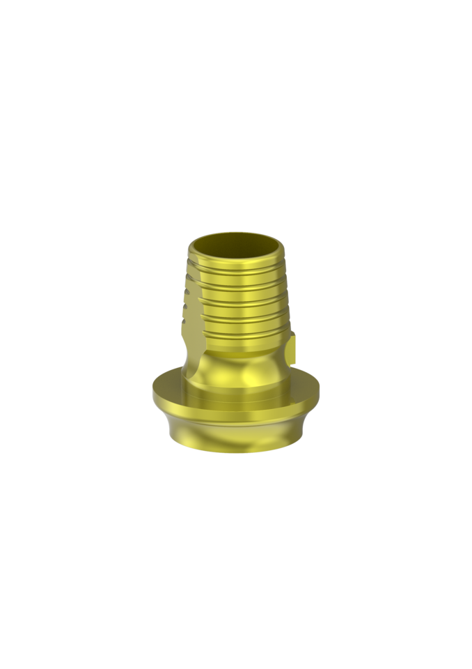 Ext Hex Abutment Base Ti 4.0, 1.5mm Collar Engaging
