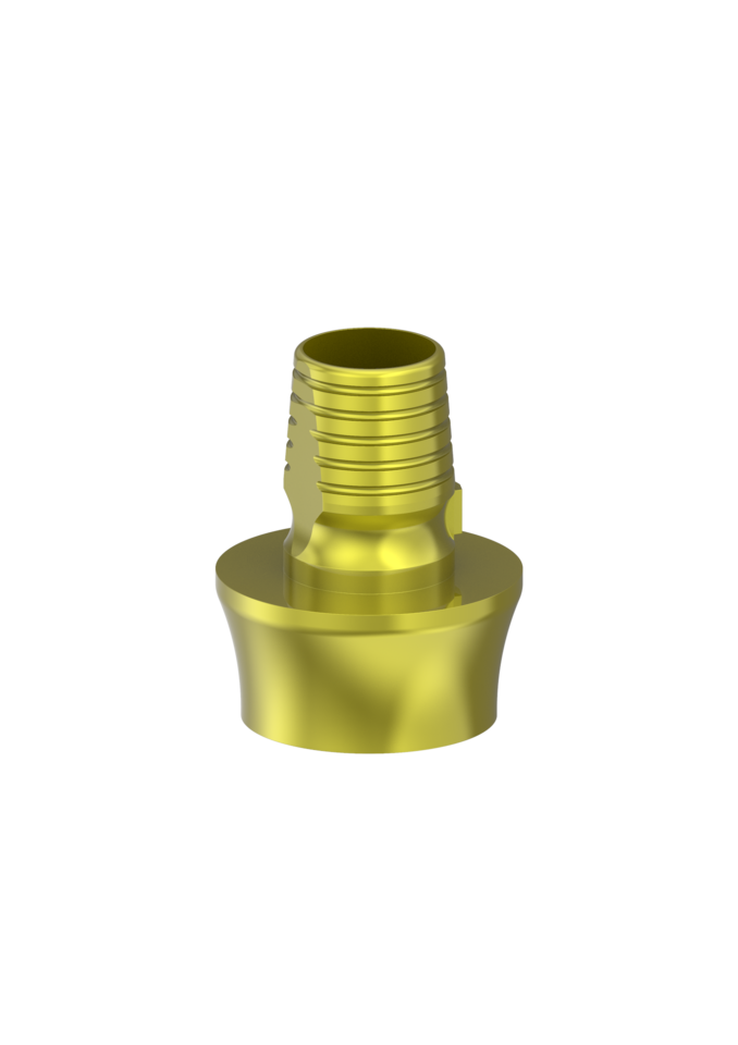 Ext Hex Abutment Base Ti 5.0, 3mm Collar Engaging