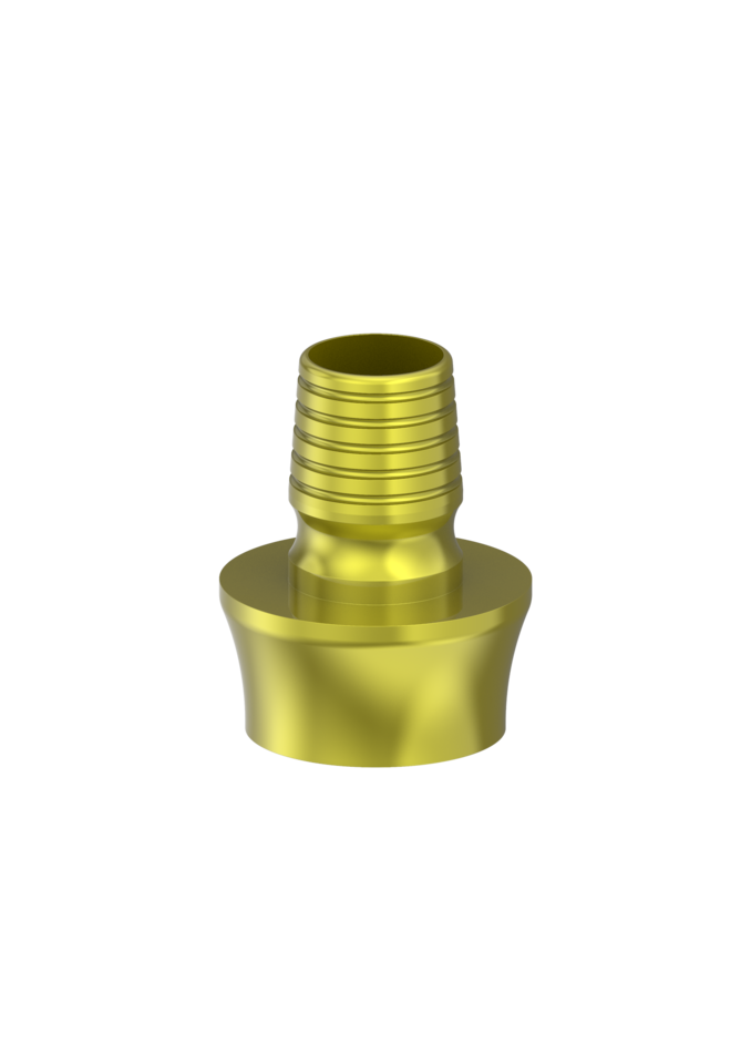 Ext Hex Abutment Base Ti 5.0, 3mm Collar Non-Engaging