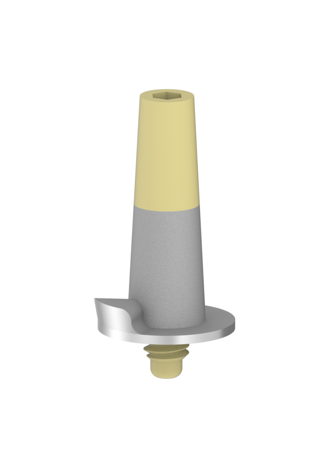Ex-Hex Scanning Abutment 6.0mm Non-Engaging