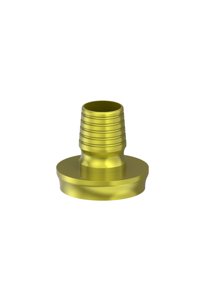 Ext Hex Abutment Base Ti 6.0, 1.5mm Collar Non-Engaging