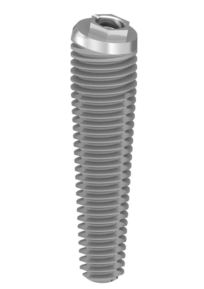 Reduced Platform Ex-Hex Tapered Co-Axis Implant 12deg 5.0mm x mm