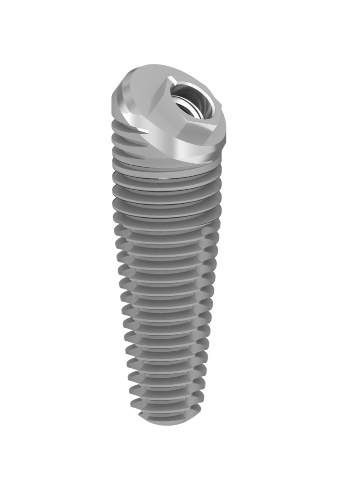 Ex-Hex Tapered Co-Axis Implant 36deg 5mm x 13mm