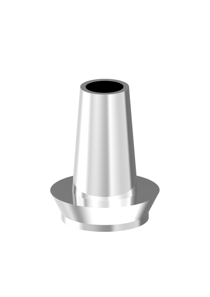 Abutment Anatomic Ti for BBB 6mm Ex hex, 2mm Collar