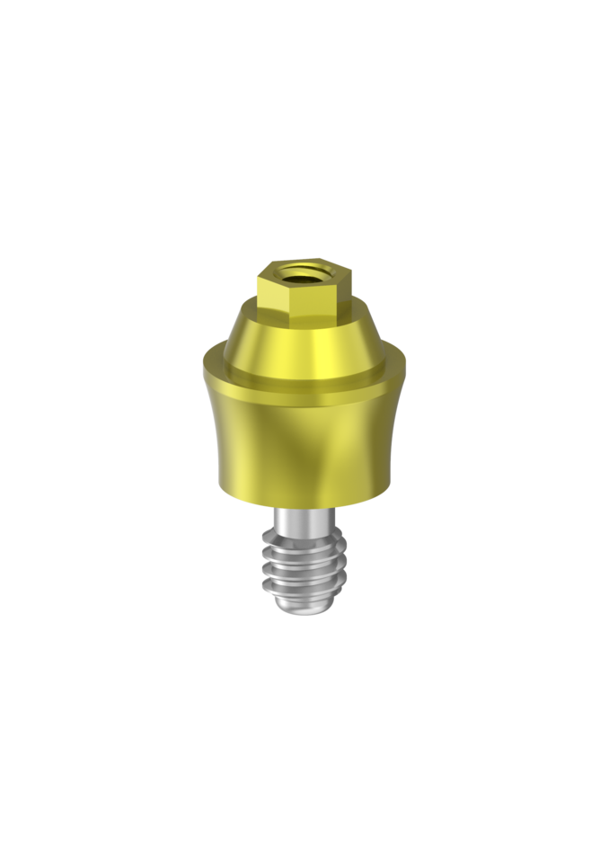 Compact Conical Abutment Z Screw 4mm x 3mm