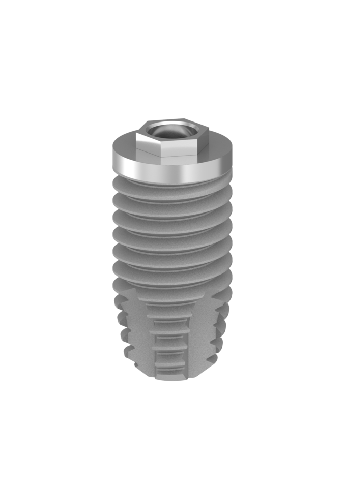 Implant, Ex Hex Cylindrical, 5 x 10mm