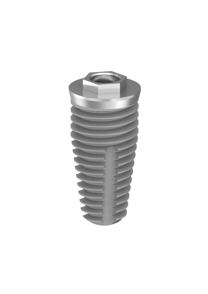 Ex-Hex Tapered Implant 5mm x 10mm