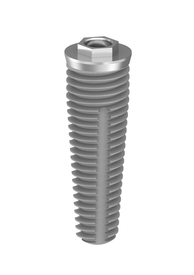 Ex-Hex Tapered Implant 5mm x 15mm