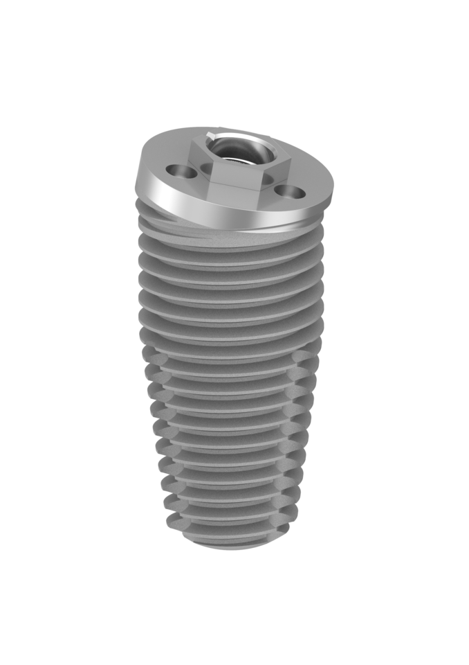 Ex-Hex Tapered Co-Axis Implant 12deg 6mm x 11.5mm