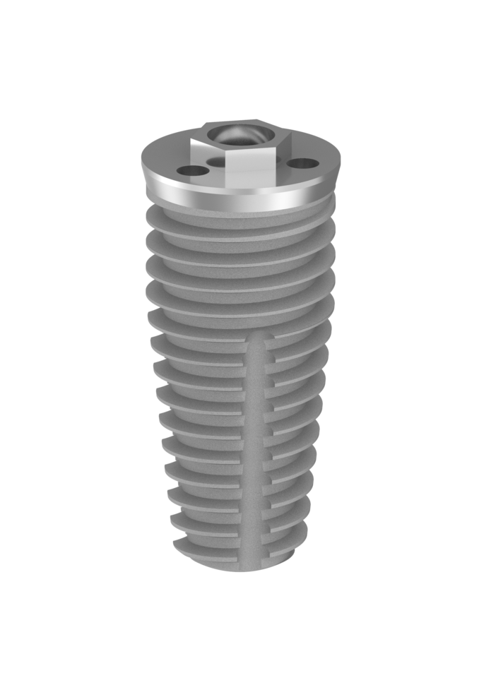 Ex-Hex Tapered Implant 6.0mm x 13mm