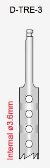 Trephine Drill, Ø3.6mm (internal)