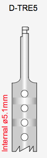 Trephine Drill, Ø5.1mm (internal)