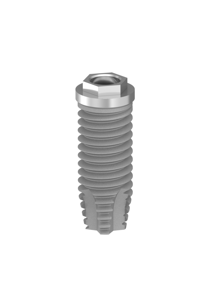 Implant ext hex 4x10 cylindrical