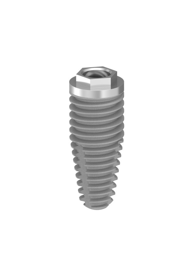 Implant taper ext hex 4x10
