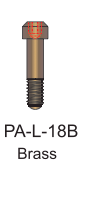Screw PA Abut M1.8 brass