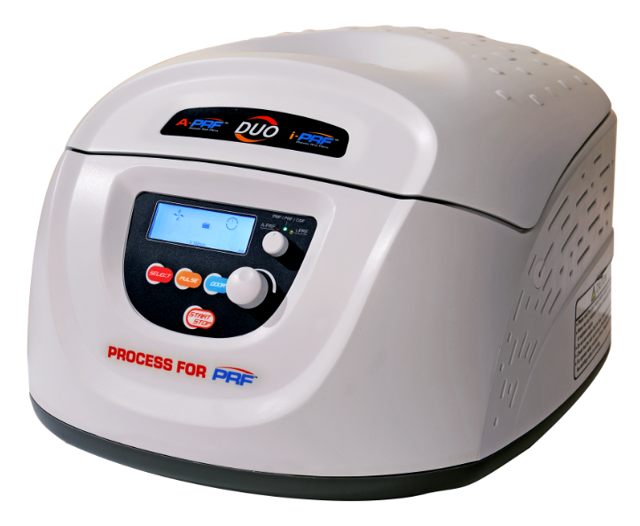 Process for PRF Duo Centrifuge APRF & iPRF Information