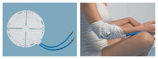 Small round cuff, multi use, incl. 2 Hilofix 25
