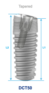 Implant DC ø5x13mm Tap Co-Axis