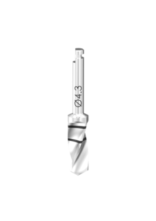 Drill twist 4.3 x10mm disp